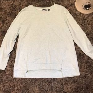 Baby blue H by Halston long sleeve small sweater